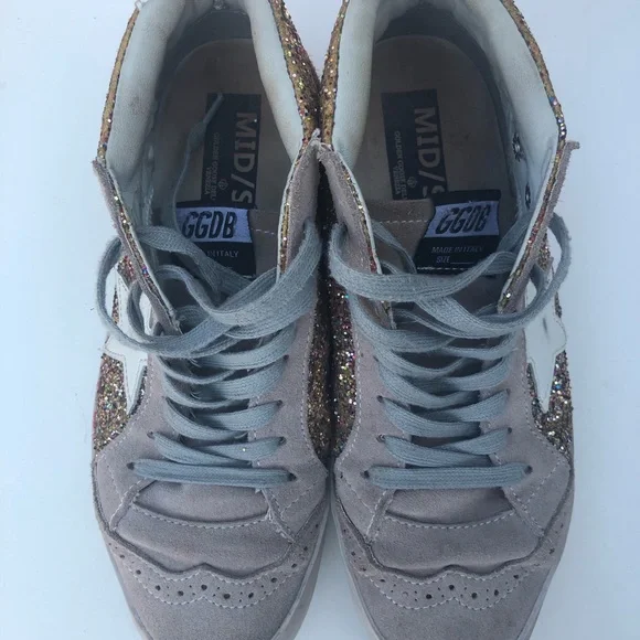 ⭐️GOLDEN GOOSE⭐️ | Glitter Mid Star •Size 40 •VGUC - Picture 9 of 15